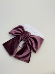 Large  Velvet hair bow Large  Velvet hair bow