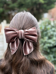 Large  Velvet hair bow Large  Velvet hair bow