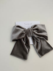 Large  Velvet hair bow Large  Velvet hair bow