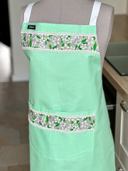 Apron “ Bright green” Apron “ Bright green” - Gabificent