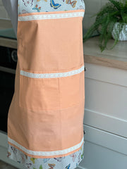 Apron ”Peach butterfly” Apron ”Peach butterfly” - Gabificent