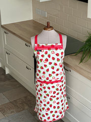 Apron “Strawberry “ Apron “Strawberry “ - Gabificent