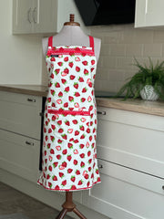 Apron “Strawberry “ Apron “Strawberry “ - Gabificent