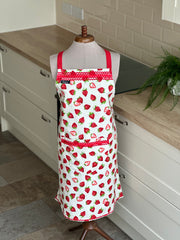 Apron “Strawberry “ Apron “Strawberry “ - Gabificent