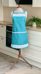 Apron “Turquoise “ Apron “Turquoise “ Gabificent