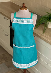 Apron “Turquoise “ Apron “Turquoise “ Gabificent