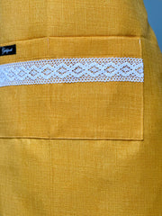 Apron “Yellow “ Apron “Yellow “ Gabificent