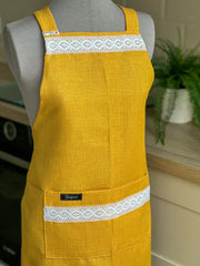 Apron “Yellow “ Apron “Yellow “ Gabificent