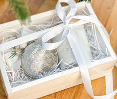 Christmas Bauble and Candle gift set Christmas Bauble and Candle gift set Gabificent