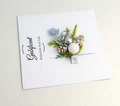 Christmas Hair Clip Christmas Hair Clip Gabificent