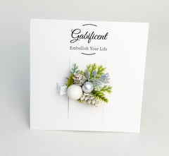 Christmas Hair Clip Christmas Hair Clip Gabificent