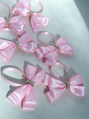 Christmas Tree Bows - Pink Christmas Tree Bows - Pink Gabificent