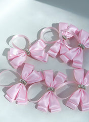 Christmas Tree Bows - Pink Christmas Tree Bows - Pink Gabificent