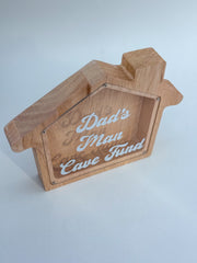 Money box “Dad’s Man Cave Fund” Money box “Dad’s Man Cave Fund”