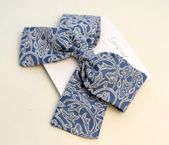 Large hair bow “Blue Dream” Large hair bow “Blue Dream”