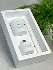 Diffuser and Candle set “Lemon and Lime” Diffuser and Candle set “Lemon and Lime” - Gabificent
