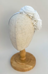 Headband with White Roses Headband with White Roses Gabificent