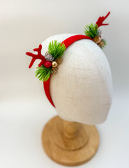Reindeer Red Christmas headband Reindeer Red Christmas headband