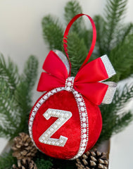 Personalised Christmas Bauble - Red Personalised Christmas Bauble - Red Gabificent