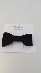 Barrette bow hair clip - Back Velvet Barrette bow hair clip - Back Velvet