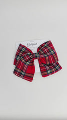 Large hair bow “Red “ Large hair bow “Red “