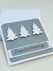 Christmas Handmade card “Season’s Greetings”