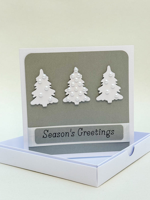 Christmas Handmade card “Season’s Greetings”