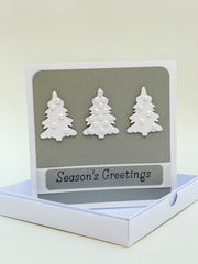 Christmas Handmade card “Season’s Greetings”