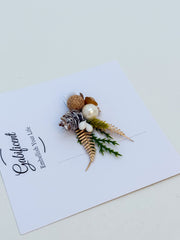 Christmas  Hair Clip with Berries