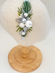 Christmas headband - White