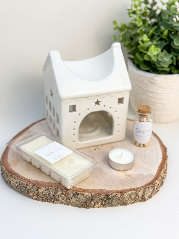 Wax Melt Burner Gift Set- Jasmine&Patchouli