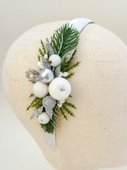 Christmas headband - White