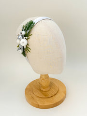 Christmas headband - White