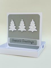 Christmas Handmade card “Season’s Greetings”