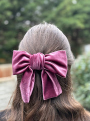Large  Velvet hair bow