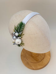 Christmas headband - White