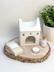 Wax Melt Burner Gift Set- Twilight Blush