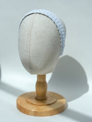 White headband with lace - Gabificent