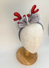 Christmas headband -Silver - Gabificent