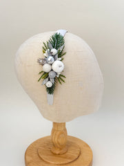 Christmas headband - White