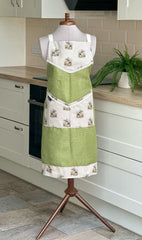 Apron “Green bunnies” - Gabificent