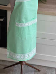 Apron “Green lace” - Gabificent