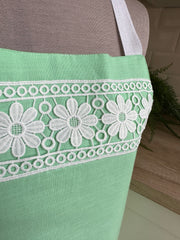 Apron “Green lace” - Gabificent