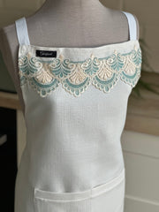 Apron “ Green lace” Gabificent