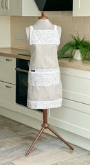 Apron “Grey bunnies” Gabificent
