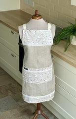 Apron “Grey bunnies” Gabificent
