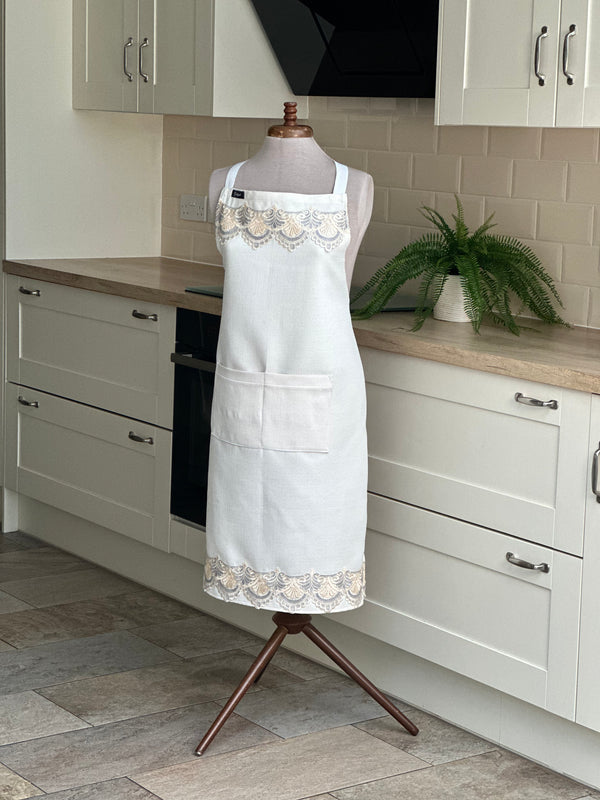 Apron “Grey lace” Gabificent