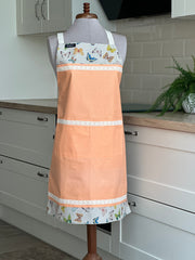 Apron ”Peach butterfly” - Gabificent