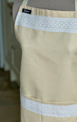 Apron “Soft yellow” Gabificent