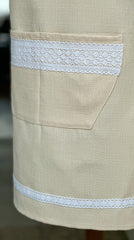 Apron “Soft yellow” Gabificent